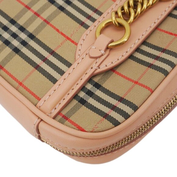 Burberry  1983 Knight Link Check Canvas Bumbag Beige - Picture 7 of 16
